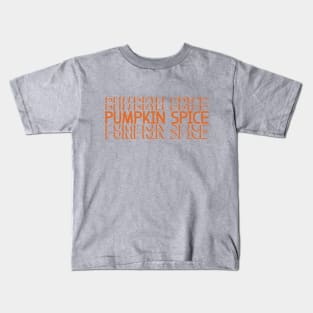 Pumpkin Spice Kids T-Shirt